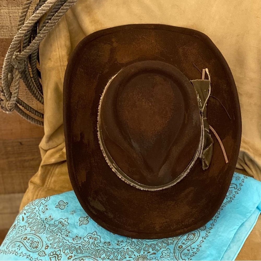 Western Rustic Cowboy Hat "The Sadie" 💠 NWT, Adjustable Fit (LAST ONE) - Picture 6 of 16